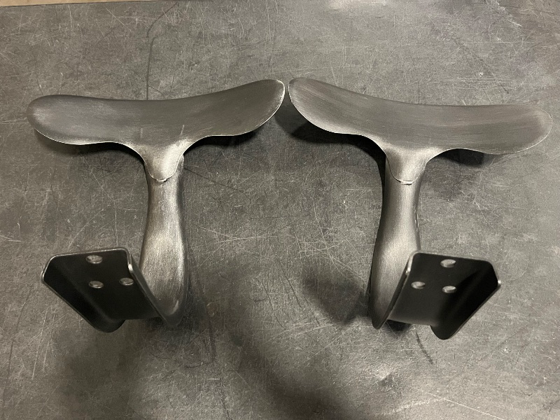 Photo 1 of LOKKHAN Set of 2 Rustic Industrial Bar Stool-24-30 Adjustable Metal Swivel Wooden Top Barstools-Counter Height Extra Tall Bar Height-Vintage Farmhouse Kitchen Breakfast Cafe Stool-with Backrest
