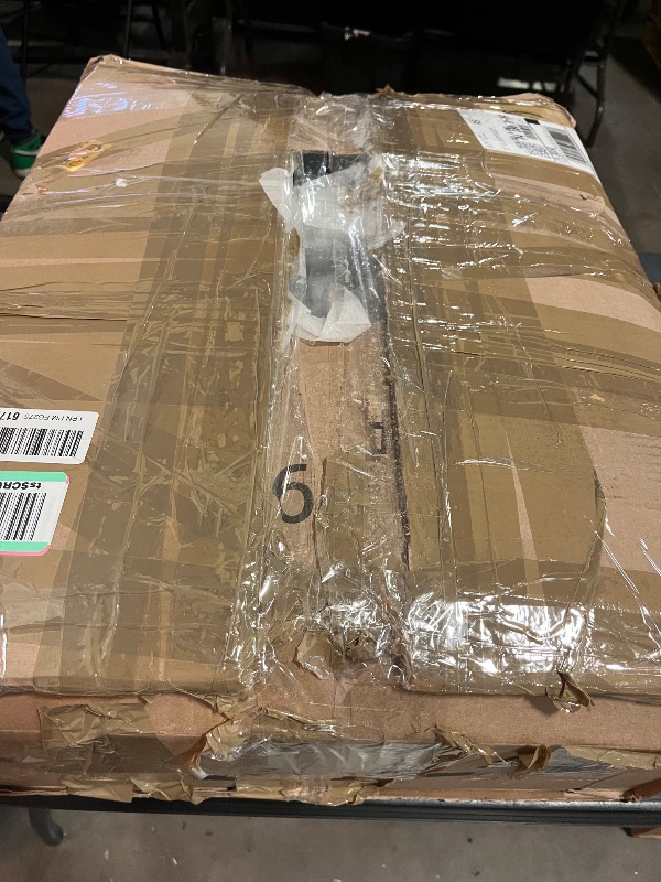 Photo 1 of Dungoo Floor Lamp with Table, Narrow End Table with Lamp, Bedside Nightstand with USB & Type-C Ports and 2 Outlets, Rustic Side Table with Storage Shelf, End Table with Lamp for Living Room