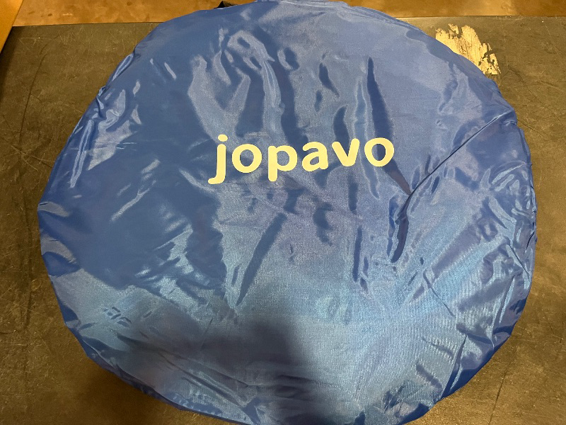 Photo 1 of Dog Agility Training Equipment Tunnel:JOPAVO 10 Foot Agility Tunnel with 2 Pack Sandbags, Carry Bag and 4 Ground Spikes.Ideal Agility Equipment for Dog Obstacle Course,Exercise&Park