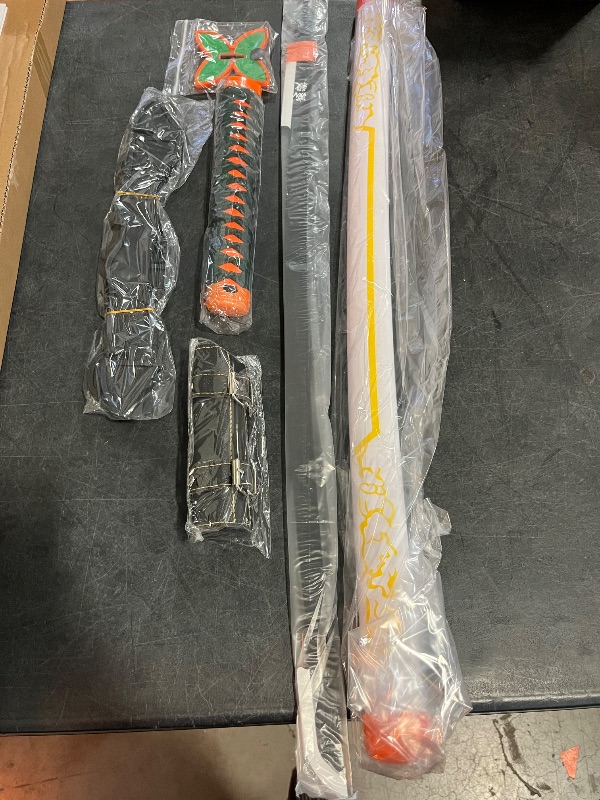 Photo 1 of Cold Blade Demon Katana - 41 Inch Anime Replica with Belt and Stand - Durable Sword Perfect for Cosplay - Nichirin Sword with Authentic Design