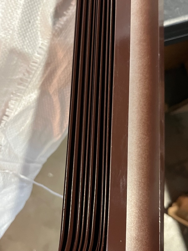 Photo 1 of RDP Standard Drip Edge (15 Piece Bundle) (2" x 2" x 5', Brown)
