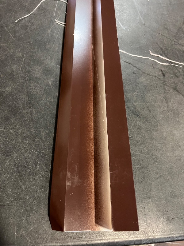Photo 1 of RDP Standard Drip Edge (15 Piece Bundle) (2" x 2" x 5', Brown)
