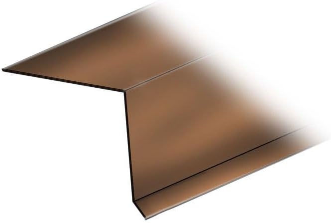 Photo 1 of RDP Standard Drip Edge (15 Piece Bundle) (2" x 2" x 5', Brown)
