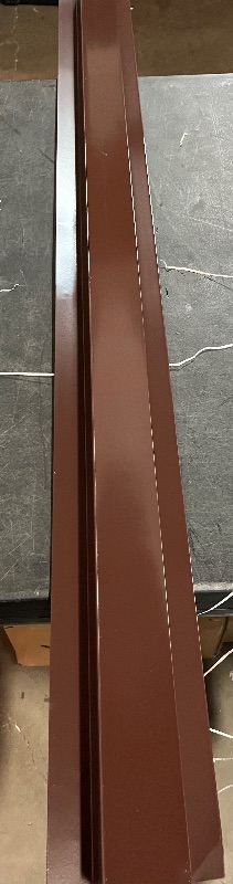 Photo 1 of RDP Standard Drip Edge (15 Piece Bundle) (2" x 2" x 5', Brown)
