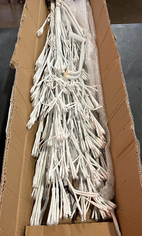 Photo 1 of 7FT Lighted Birch Tree with 1200 LED Warm White Lights, 8 Twinkle Modes, Timer, Dimmable Artificial Light Up Twig Christmas Tree for Indoor Outdoor Xmas Holiday Party Decor
