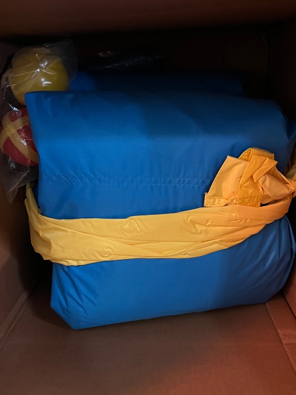 Photo 1 of ACTION AIR Bounce House, Inflatable Bounce House with Air Blower, Bouncy Castle with Durable Sewn and Extra Thick, Family Backyard Jump House, Great Gift for Kids
