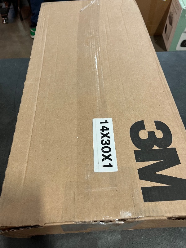 Photo 1 of Filtrete 14x30x1 Air Filter, MPR 300, MERV 5, Clean Living Basic Dust 3-Month Pleated 1-Inch Air Filters, 6 Filters (Pack of 1)