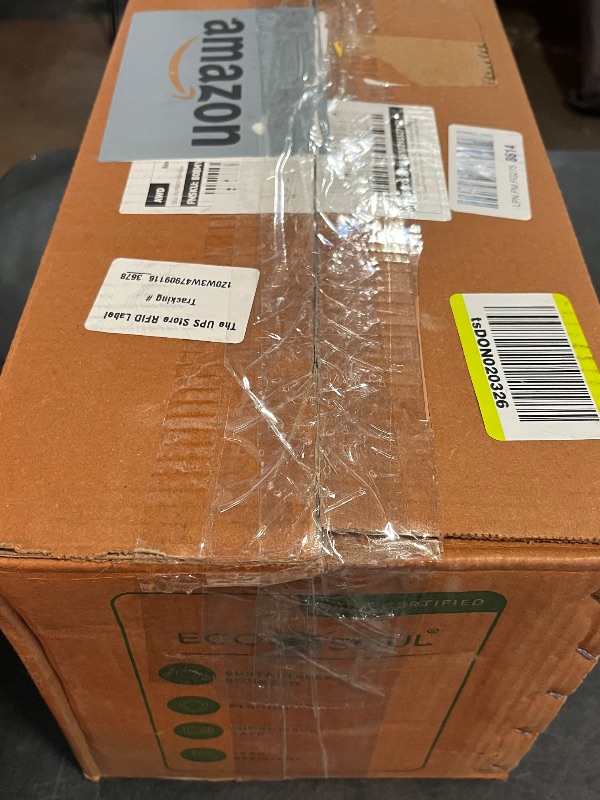 Photo 1 of ECO SOUL Palm Leaf Plates 8"(100 Count) Round Compostable Bamboo Plates Heavy- Duty, Biodegradable Eco-Friendly Dinnerware for Christmas Party Dinner, Wedding, Holiday & Event
