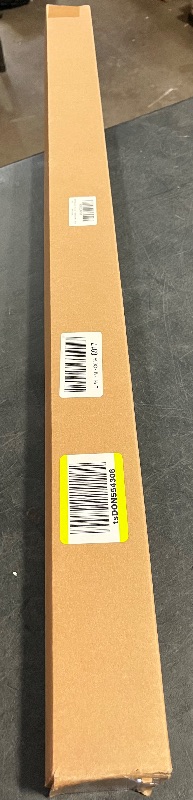 Photo 1 of BRIOFOX Industrial Shower Curtain Rod - Rustproof Non-Slip 43-72 Inch 304 Stainless Steel Tension Curtain Rod for Window or Bathroom, Chrome
