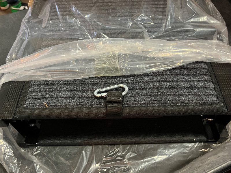 Photo 1 of Dog Ramp for Car, 71''x 17.3'' Extra Long Dog Ramp for Truck with Non-Slip Rug Surface, Portable and Folding Dog Car Ramp for SUV & Car, Outdoor Pet Ramp for Large Dogs Up to 250 LBS
