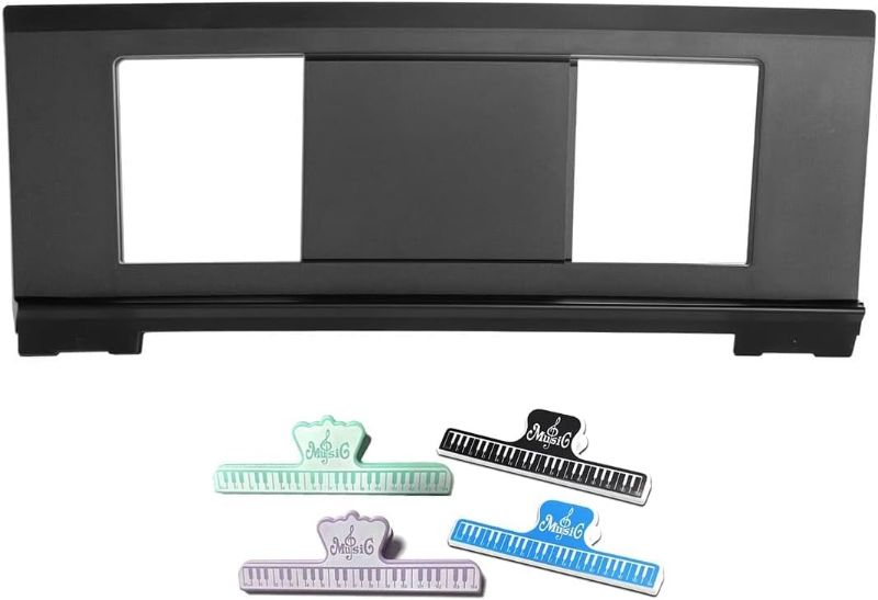 Photo 1 of Music Stand for Sheet Music, Compatible with Yamaha Music Sheet Stand Fit for Multiple Keyboard Models, Stable And Durable, Keyboard Sheet Music Stand
