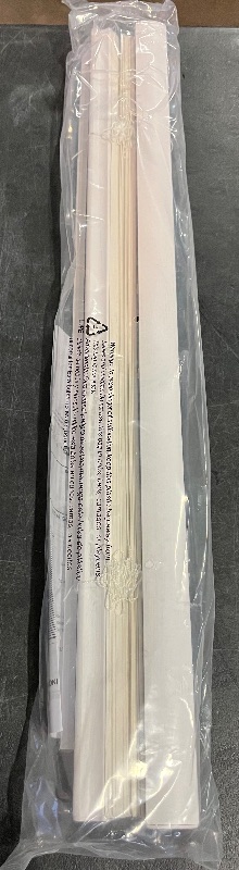 Photo 1 of REGAL estate QuickInsta MagMount No Tools No Drill Cordless 1" Magnet Mini Blinds for Metal Steel Doors, 25" W x 42" H, White
