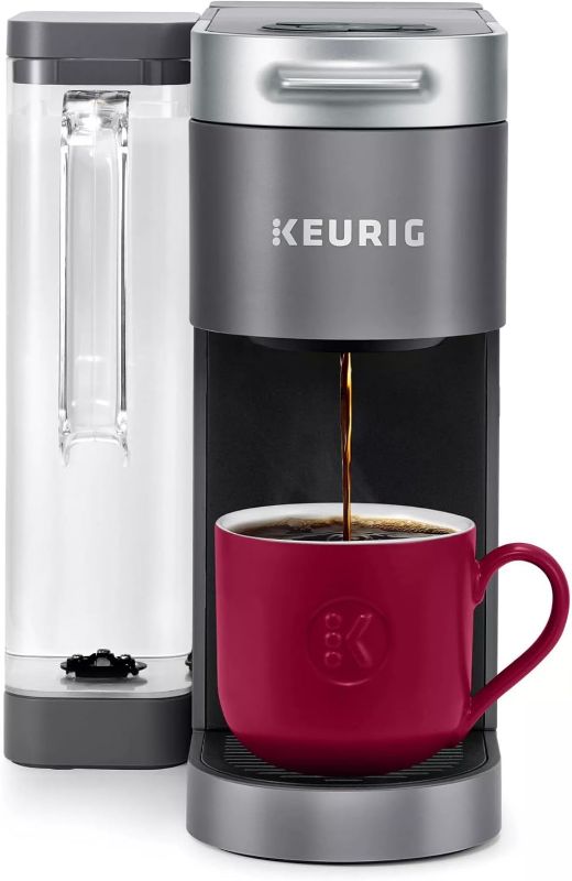 Photo 1 of Keurig K-Supreme Single Serve K-Cup Pod Coffee Maker, MultiStream Technology, 4 Brew Sizes, 66oz Dual-Position Removable Reservoir, Gray (Renewed)
