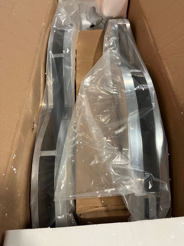 Photo 1 of Blind Corner Cabinet Pull Out Organizer, Soft Close Swing Left Pull Out Cabinet Organizer 36inch, Corner Cabinet Lazy Susan for Corner Cabinet Blind Shelf, 2 Tiers Tray, Adjustable Height