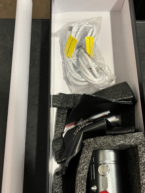 Photo 1 of Light Saber, Heavy Dueling Light Sabers 2 Pack, 12 RGB Colors 16 Sound Fonts with Metal Hilt Double-Bladed Light Saber Smooth Swing Motion Control 2 in 1 Light Sabers for Adults
