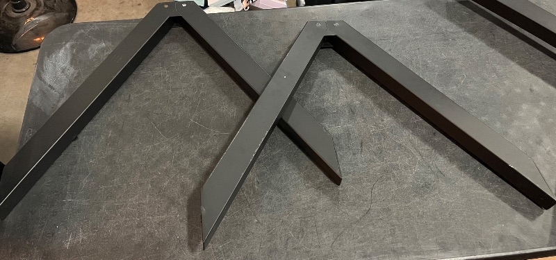 Photo 1 of 30 Inch Metal Table Legs, Heavy Duty Desk Legs Combinatorial Dining Table Legs for Wood, Glass, Marble Tabletop, Table Base Only These Table Leg Come in a Golden Ratio Design
