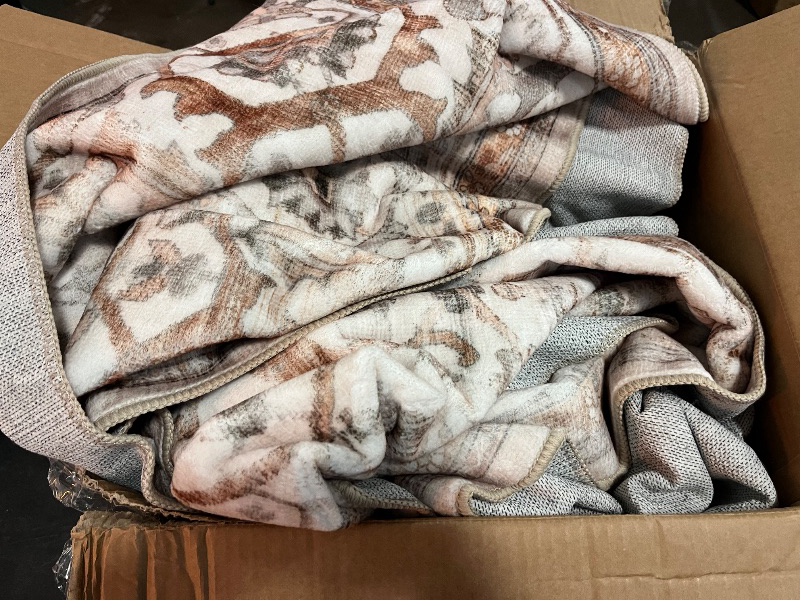 Photo 1 of PADOOR-Area Rug 8X10 Rugs for Living Room-Vintage Soft Beige Rugs for Bedroom-Machine Washable Non Slip Rug for Dining Room Living Room Bedroom Office
