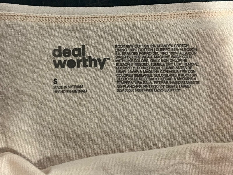 View 3 of (S) 2pk Deal Worthy Nude Women's Underwear