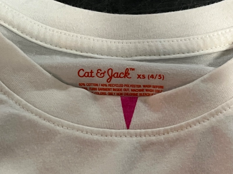Photo 1 of (XS) Girls Stars Long Sleeve Shirt- Cat & Jack 
