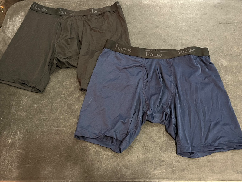 Photo 1 of (XL) Mens Hanes 4Pk Boxers 