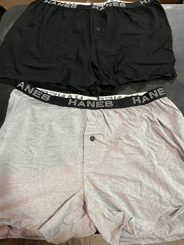 Photo 1 of (XL) Mens Hanes Boxers 4pk 