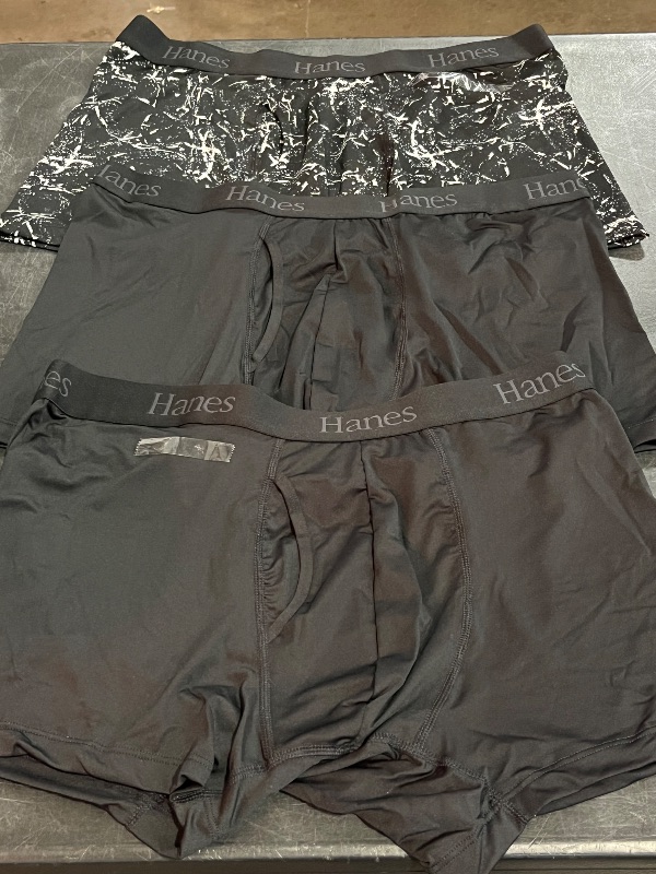 Photo 1 of (XL) 3pk Mens Hanes Boxers 