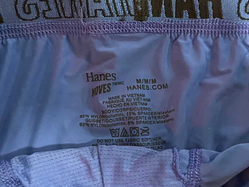 Photo 1 of (M) Mens Hanes 3pk Boxers 