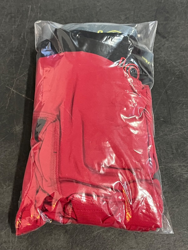 Photo 1 of (S) Jockey Generation™ Men's No Chafe Pouch Microfiber Boxer Briefs 3pk - Black/Red/Gray S: Mid Rise, Pull-on, Mesh
