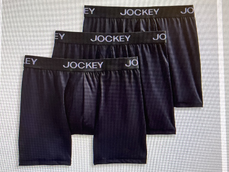 Photo 1 of (M) Jockey Generation™ Men's Microfiber Stretch Long Leg 3pk Boxer Briefs