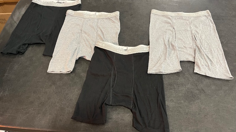 Photo 1 of (S) 4pk Mens Boxers - Hanes 