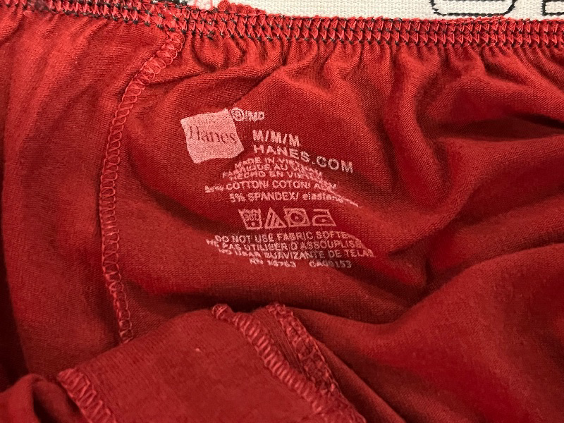 Photo 1 of (M) 3pk Mens Hanes Boxers 