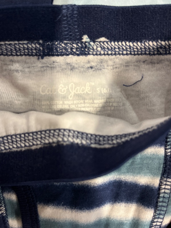 View 3 of (S) Boys' 7pk Space Boxer Briefs - Cat & Jack™ Blue/White S