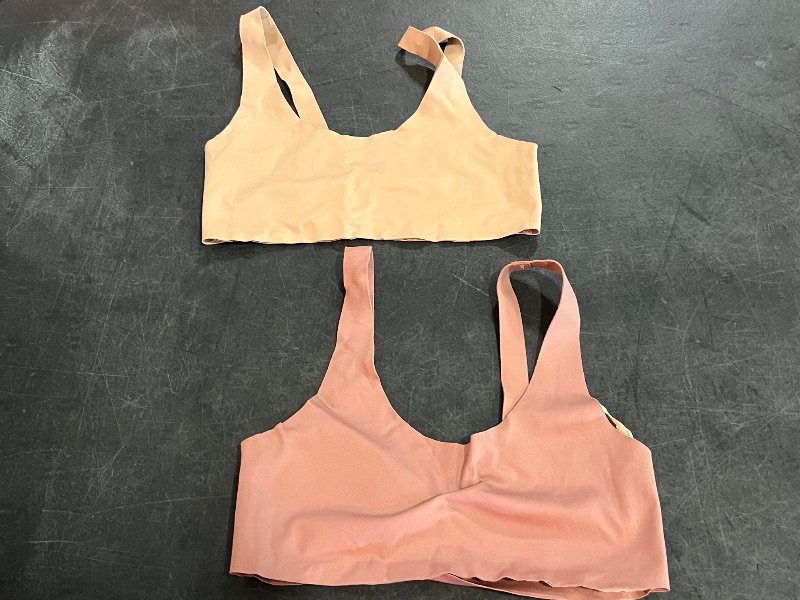 Photo 1 of (M) Womens 2pk Spandex Sports Bras 