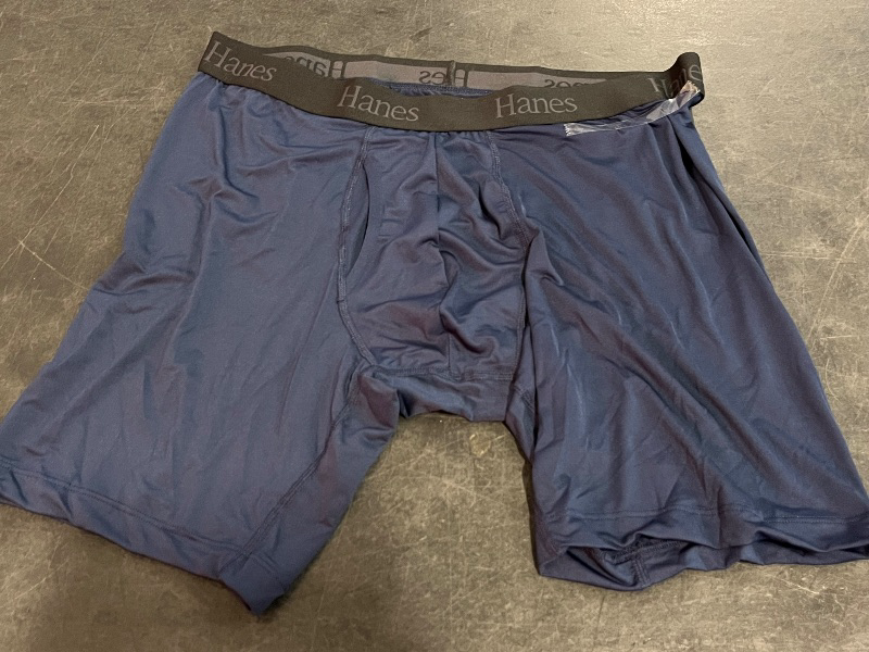 Photo 1 of (XL) Mens Boxer Briefs, One Short One Long, 2pk 