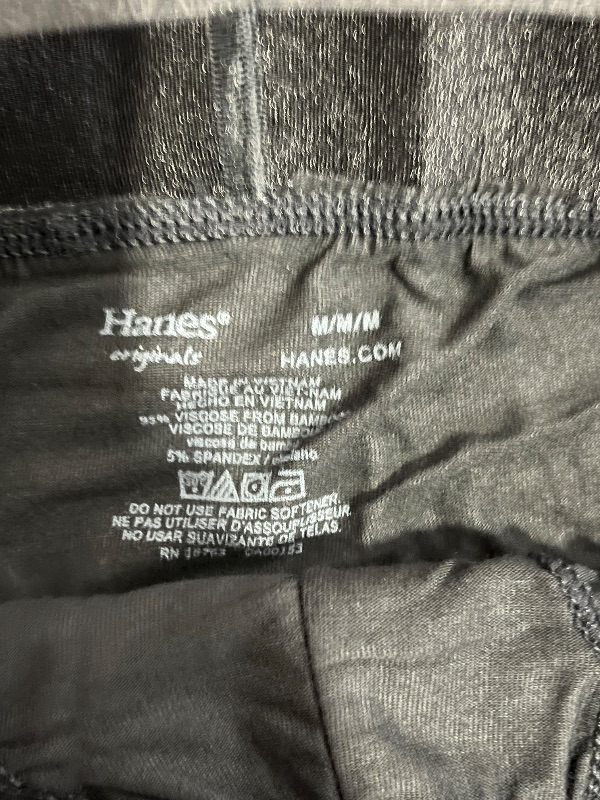 Photo 1 of (M) Hanes Mens Boxer Briefs, 2 Pack