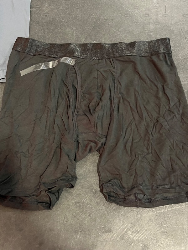 Photo 1 of (M) Hanes Mens Boxer Briefs, 2 Pack