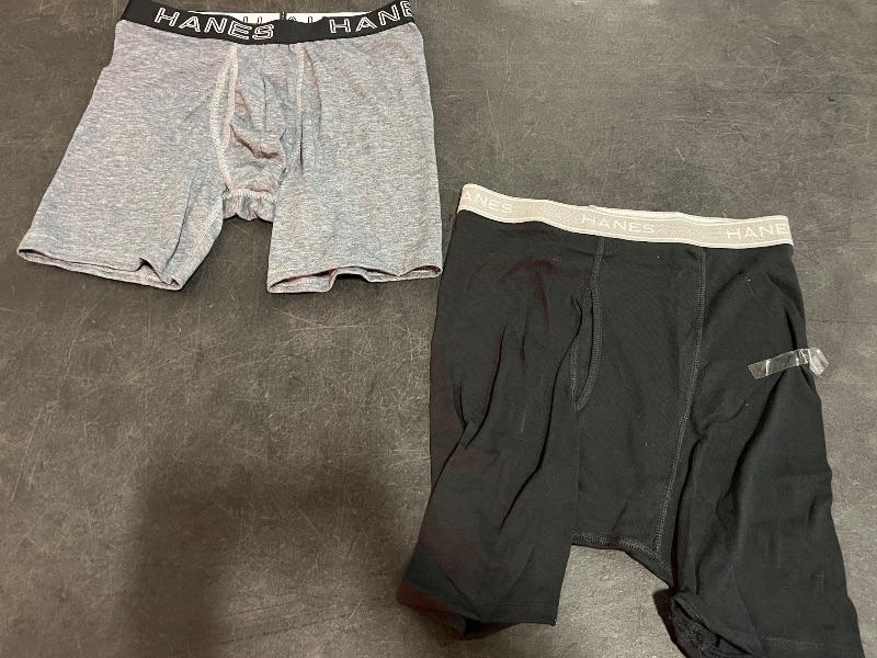 Photo 1 of (S) 2pk Hanes Mens Boxer Briefs 