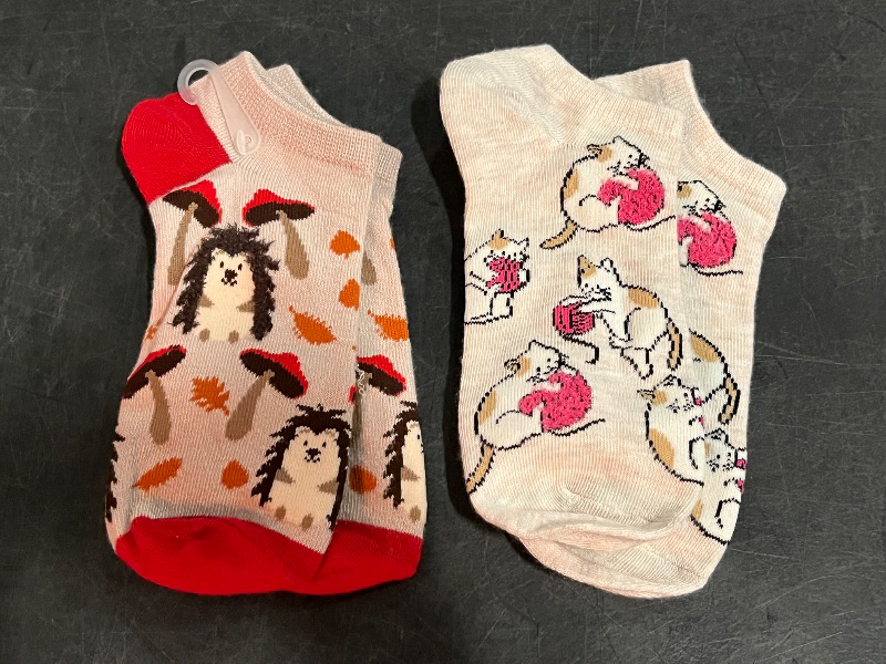 Photo 1 of 2 Pair of Womens Socks with Pictures