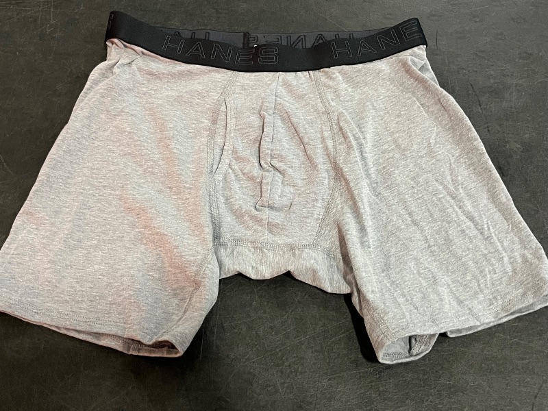 Photo 1 of (M) Mens Hanes Boxer Briefs, 1 Pair