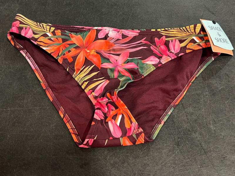 Photo 1 of (M) Women's Low-Rise Cheeky Bikini Bottom - Shade & Shore™ Multi M
