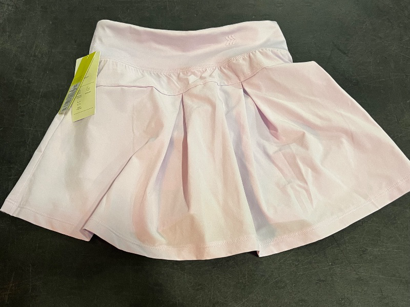 Photo 1 of (M) Girls' Active Light Woven Skort - All in Motion™ Light Purple M: Recycled Polyester, Spandex, Moisture Wicking