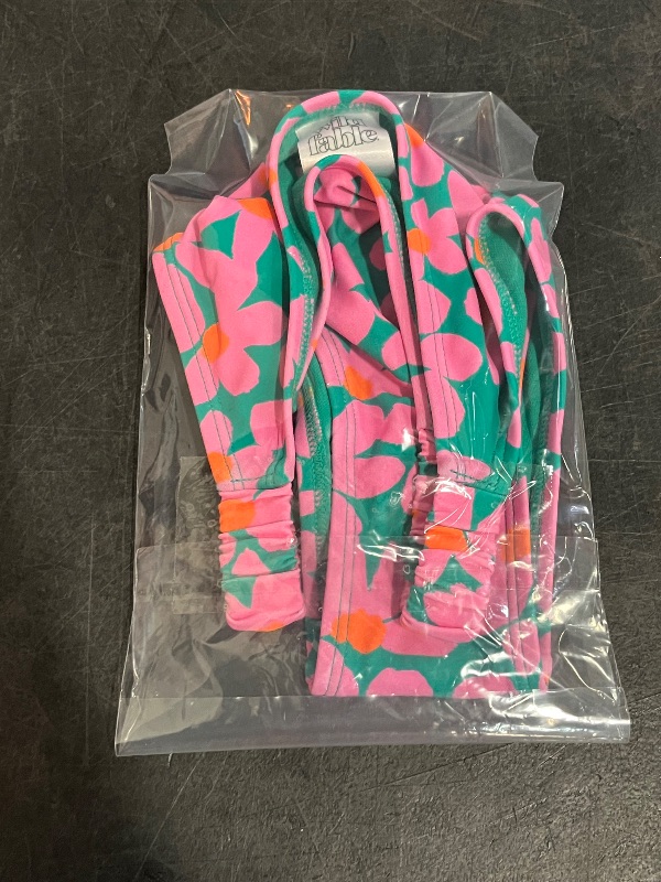 Photo 1 of (S) Women's Shirred Straps Low-Rise High Leg Extra Cheeky Bikini Bottom - Wild Fable™ Pink S