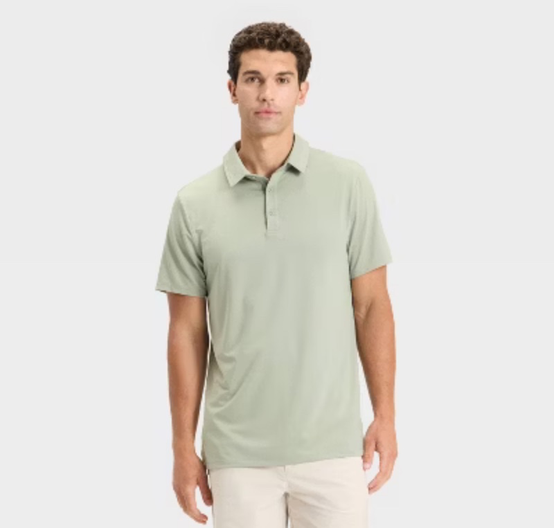 Photo 1 of (L) Boys Jersey Polo Shirt -All Motion L