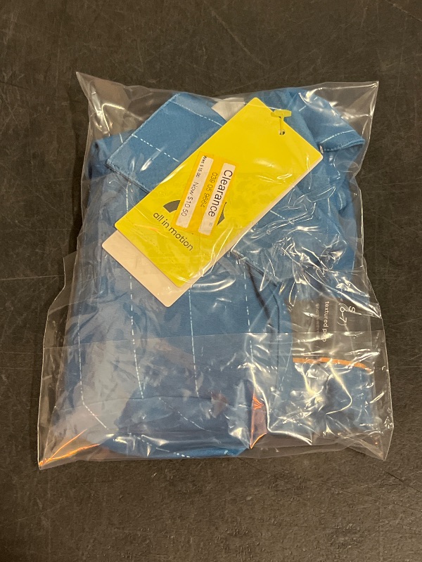 Photo 1 of (S) Boys' Textured Golf Polo Shirt - All in Motion™ Blue S