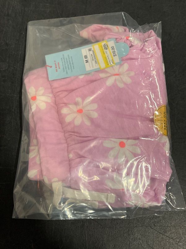 Photo 1 of (M) Girls Pink Flower Ruffle Skirt