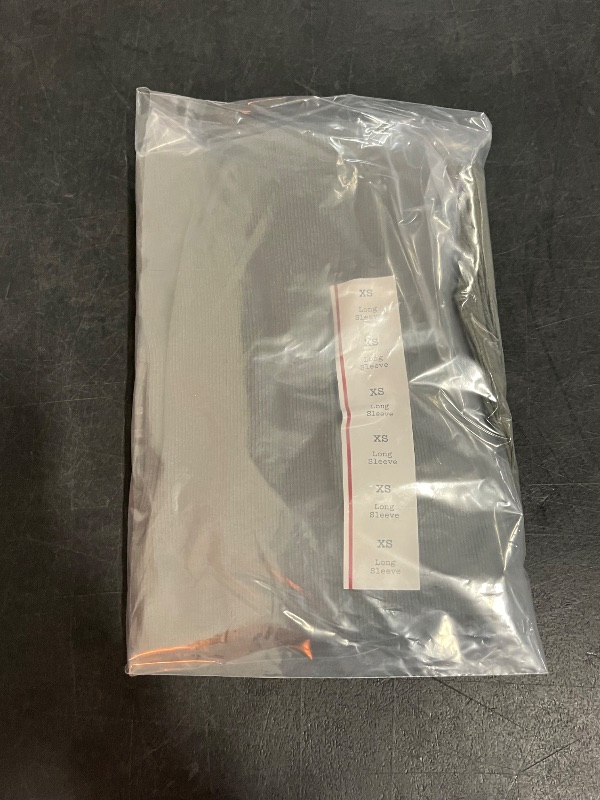 Photo 1 of (XS) Women's Long Sleeve Ribbed T-Shirt - a New Day™ Olive XS
