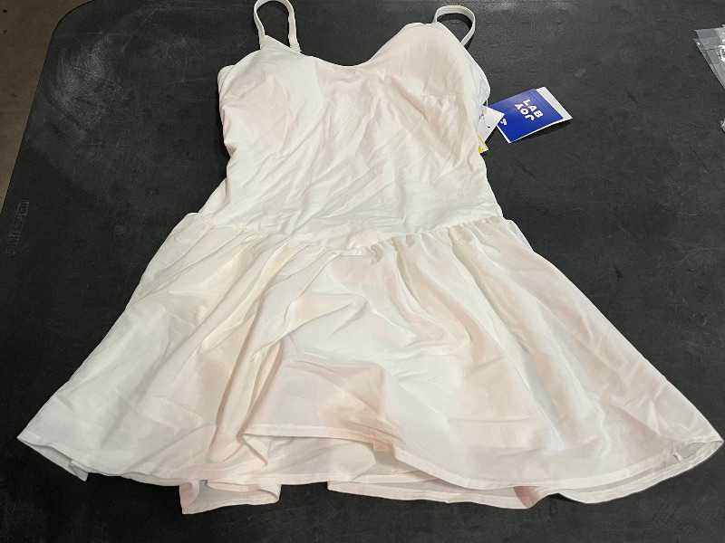 Photo 1 of (XS) Women's Drop Waist Active Dress - JoyLab™ White XS