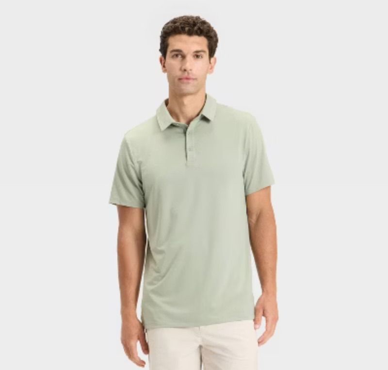 Photo 1 of (XS) Boys Jersey Polo Shirt -All Motion XS