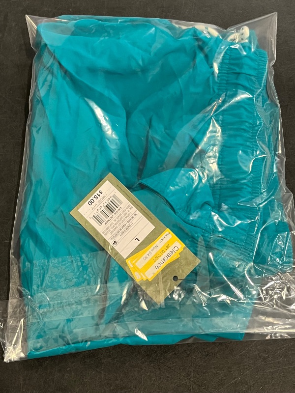 Photo 1 of (L) Men's 7" Swim Shorts - Goodfellow & Co Aqua Blue L
