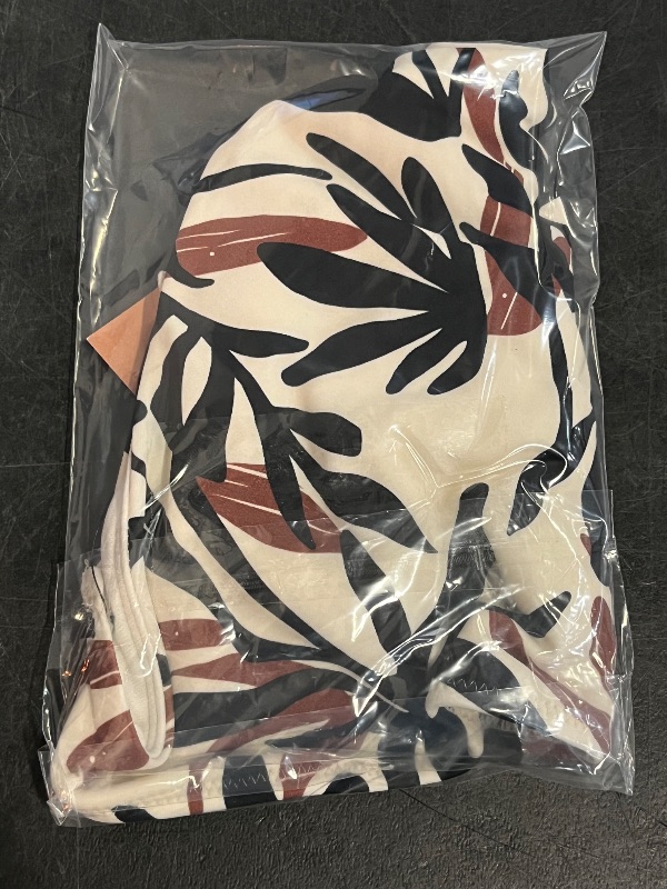 Photo 1 of (M) Women's Side-Tie Extra High Leg Cheeky Bikini Bottom - Shade & Shore™ Multi Floral Print M
